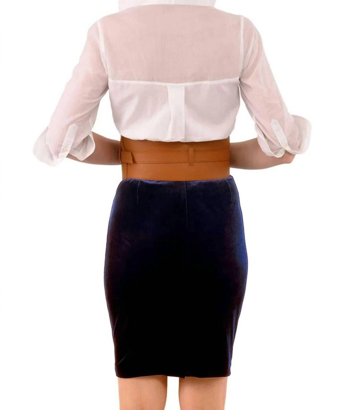 Gretchen Scott - Posh Velvet Pencil Skirt