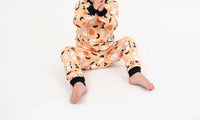 Emerson And Friends - Boo-Tastic Glow-in-the-Dark Halloween Two-Piece Bamboo Long Sleeve Pajama Pants Set