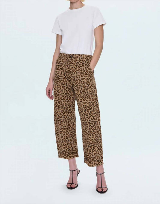 Pistola - Tori Leopard Barrel Pants
