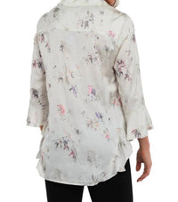 Lior - Happy Button Front Top