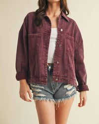 Mustard Seed - BACK PLEATED JACKET