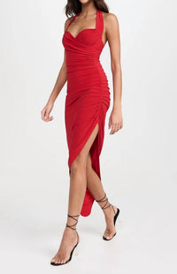 Norma Kamali - Cayla Side Drape Gown