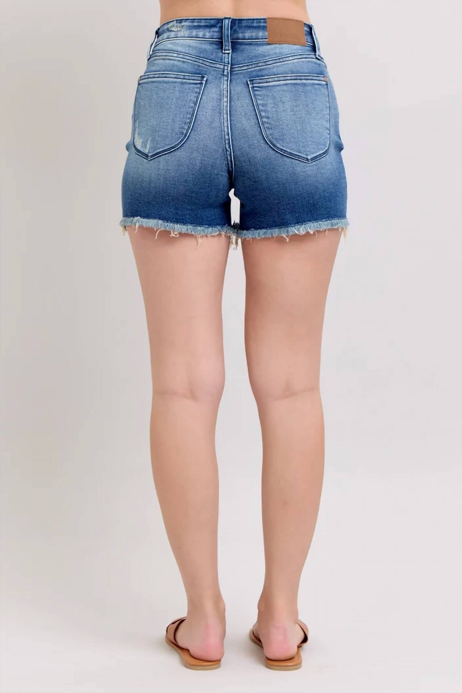 Judy Blue - High Waist V-front Short