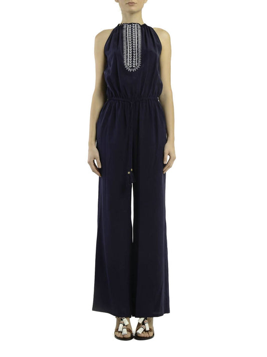 Tory Burch - Silk Palazzo Trousers Jumpsuit