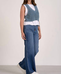 Elan - Tabitha Layered Sleeveless Sweater