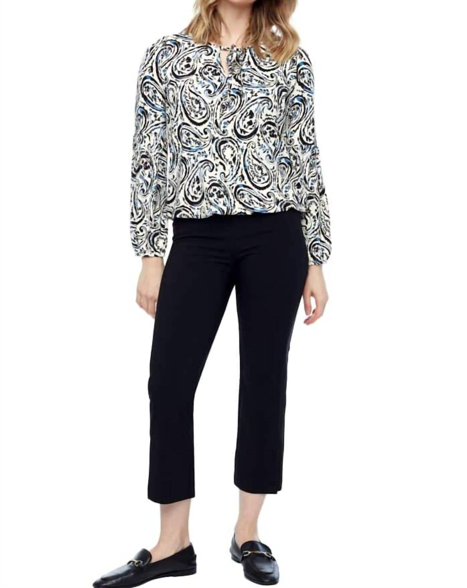 Up! - Women's Spiral Long Sleeve Blouse