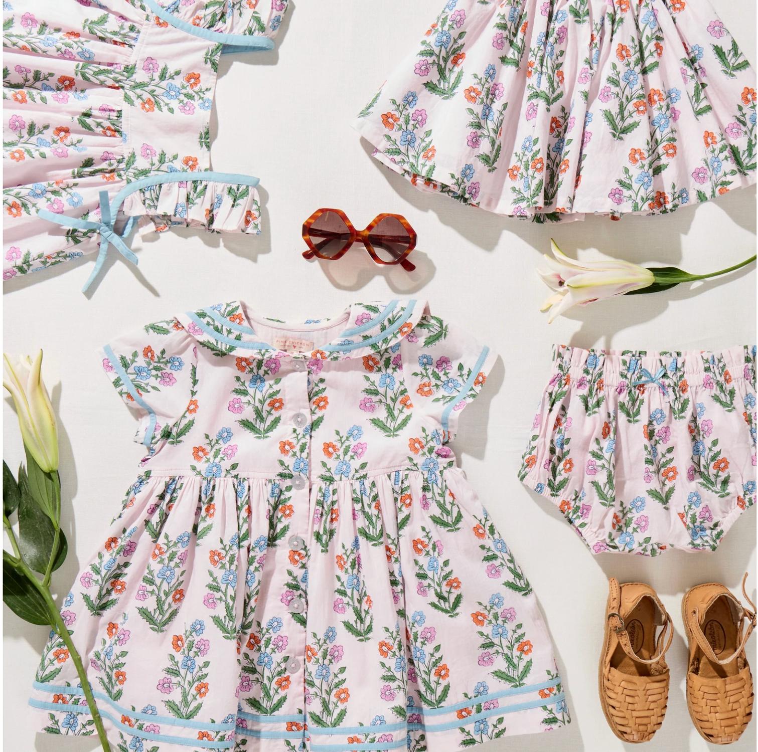Pink Chicken - Kid's Ailee Dress Set