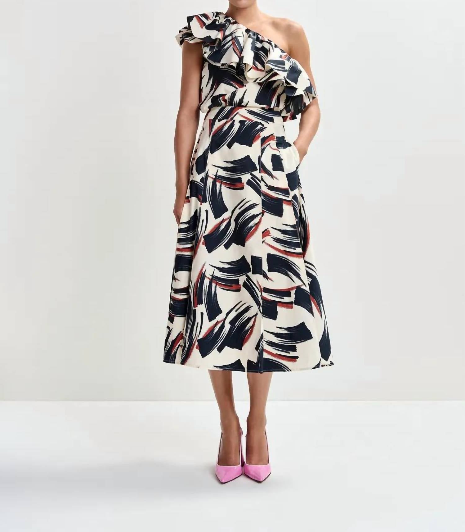 Essentiel Antwerp - Jillian Asymmetric Ruffle Top