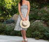 Doe And Rae - Sarai Smocked Midi Dress