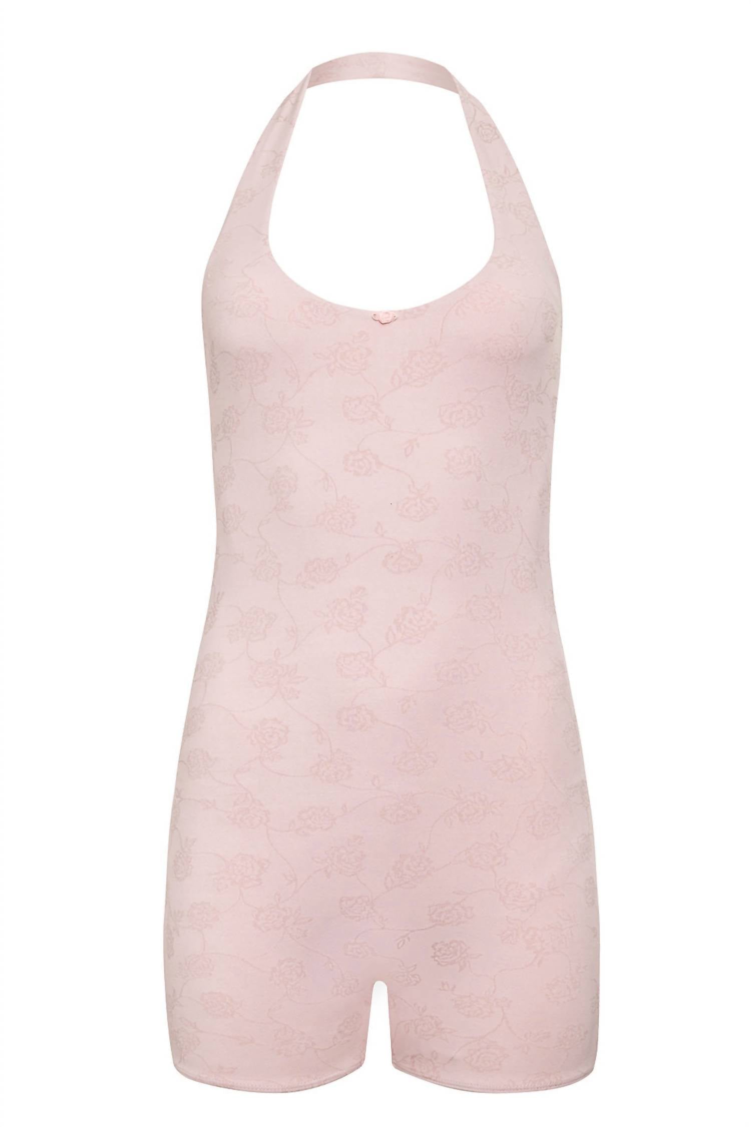 Frankies Bikinis - Aurora shine jacquard bodysuit