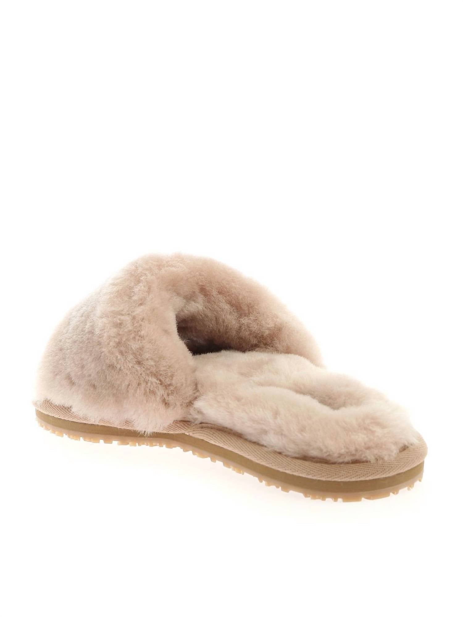 Mou - Women's Sheepskin Fur Slipper