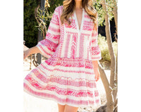 Thml - Tiered Embroidered Dress