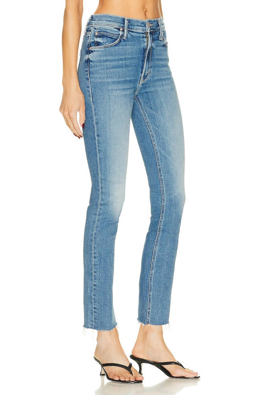 Mother - The Mid-rise Dazzler Ankle Fray Jeans