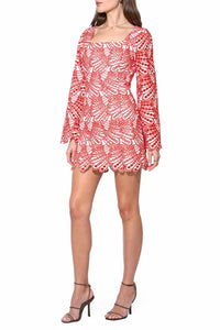 Adelyn Rae - Regina Scallop Mini Dress
