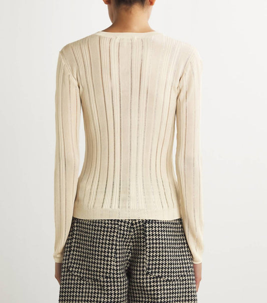 Frame - Laddered Rib Henley Tee