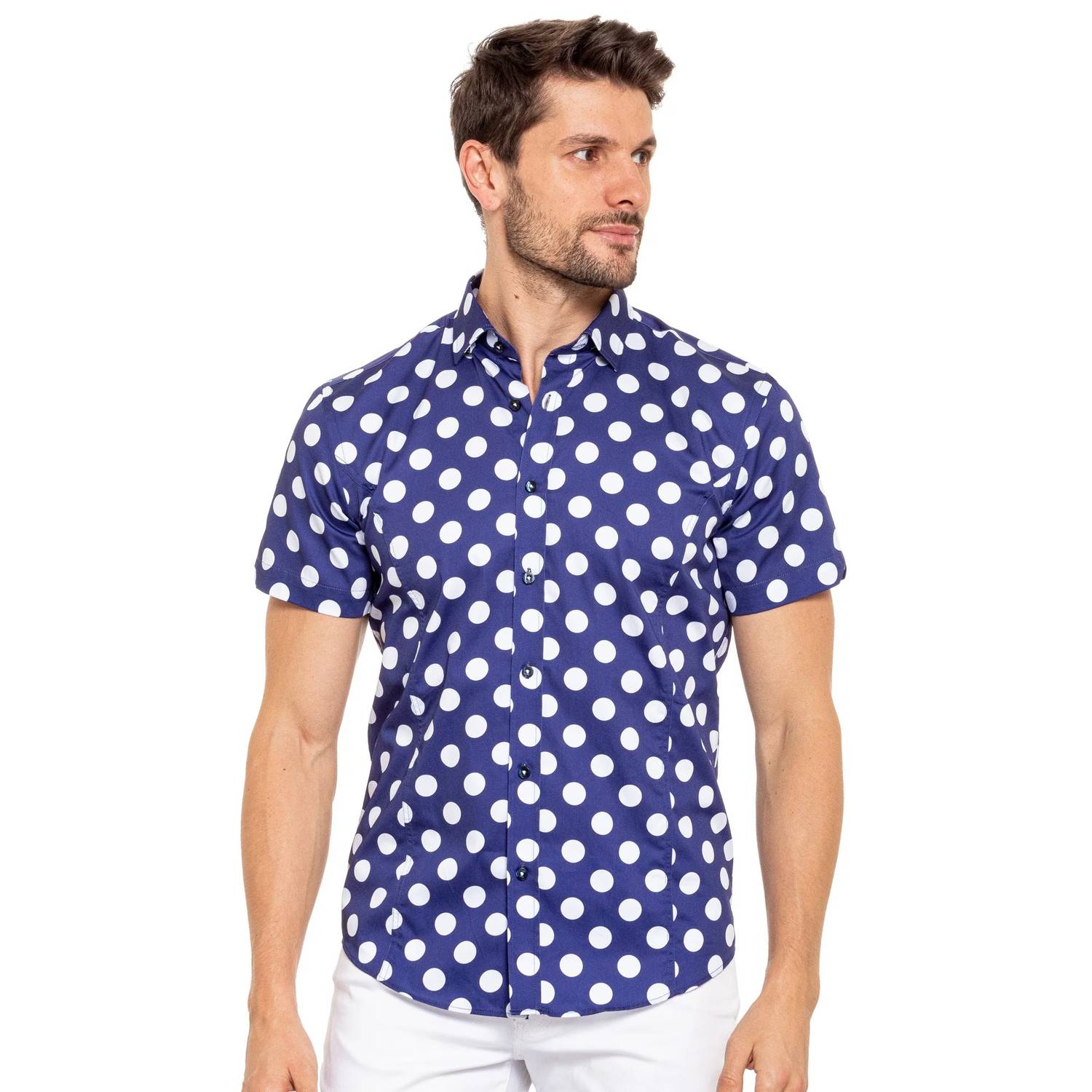 Eight X - I Love Lucy Short Sleeve Button Down Shirt