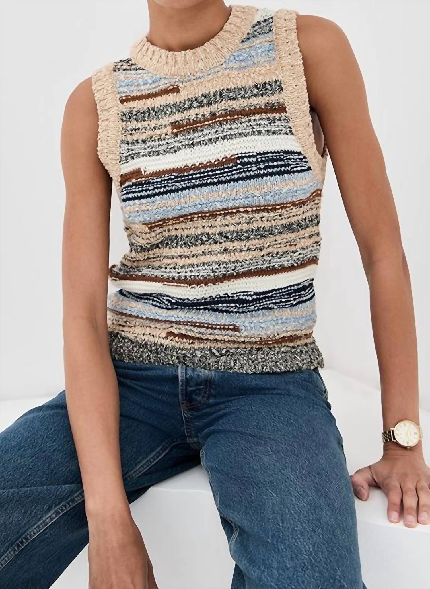 Veronica Beard - Cropped Jerrel Knit Tank