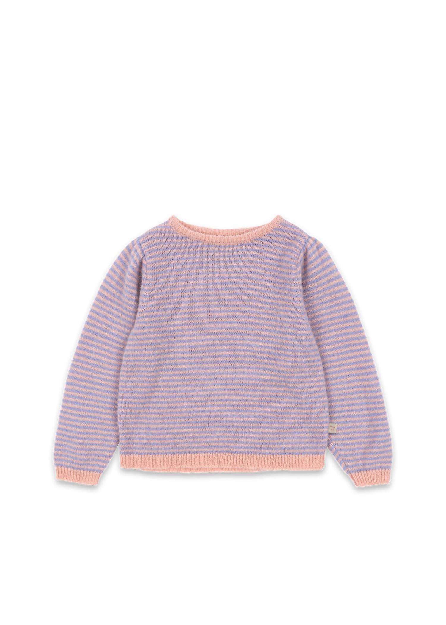 Konges Sløjd Kids' Berle Knit Sweater in pink purple - kids' sweater