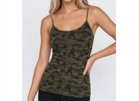 Nikibiki - Camo Scoop Neck Seamless Camisole