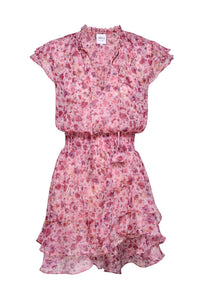 Misa Los Angeles Maia Floral Mini Dress in summer ditsy - women's dress - view 4