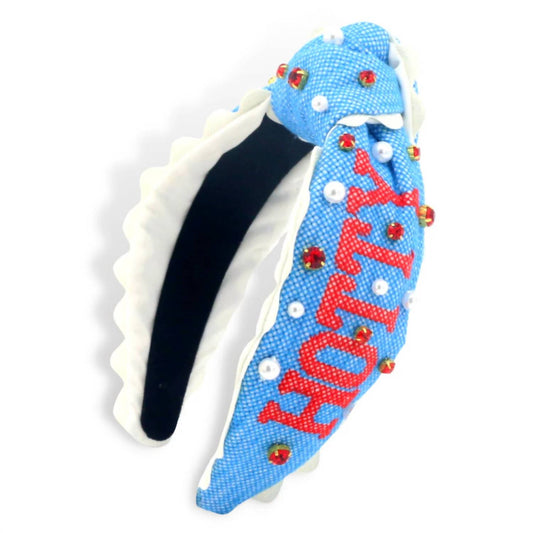 Brianna Cannon - Women's Hotty Toddy Cross Stitch Headband