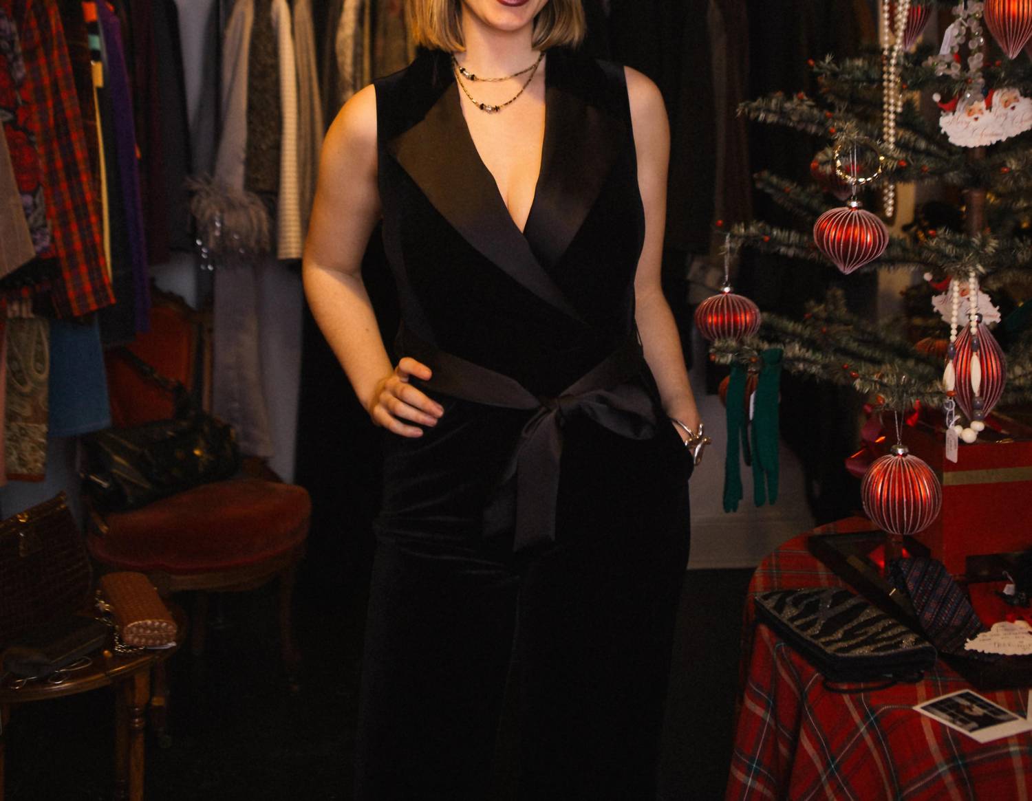 Iris Setlakwe - Velvet Jumpsuit