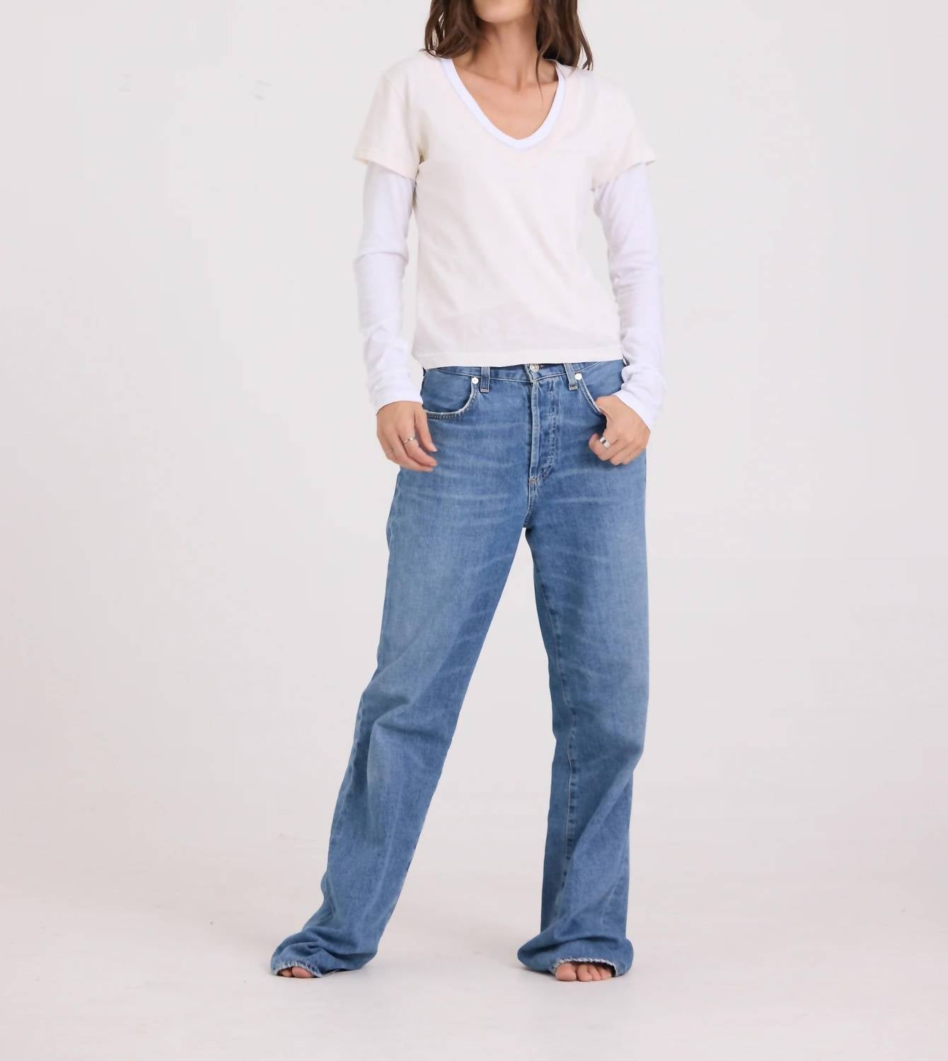Lamade - Arlo V Neck Short Sleeve Tee