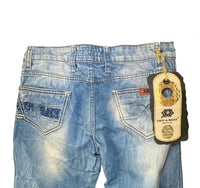 Cipo & Baxx - Women's Hand-sewn Beadwork & Embroidered Design Jeans