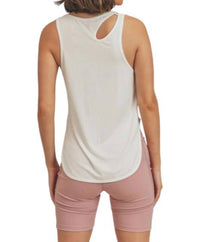 Kimberly C - Cutout Ribbed Tank Top