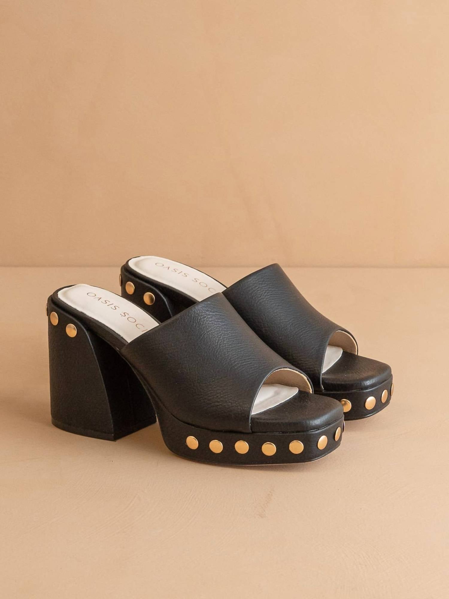 Oasis Society - Women's The Leona Studded Platform Heel