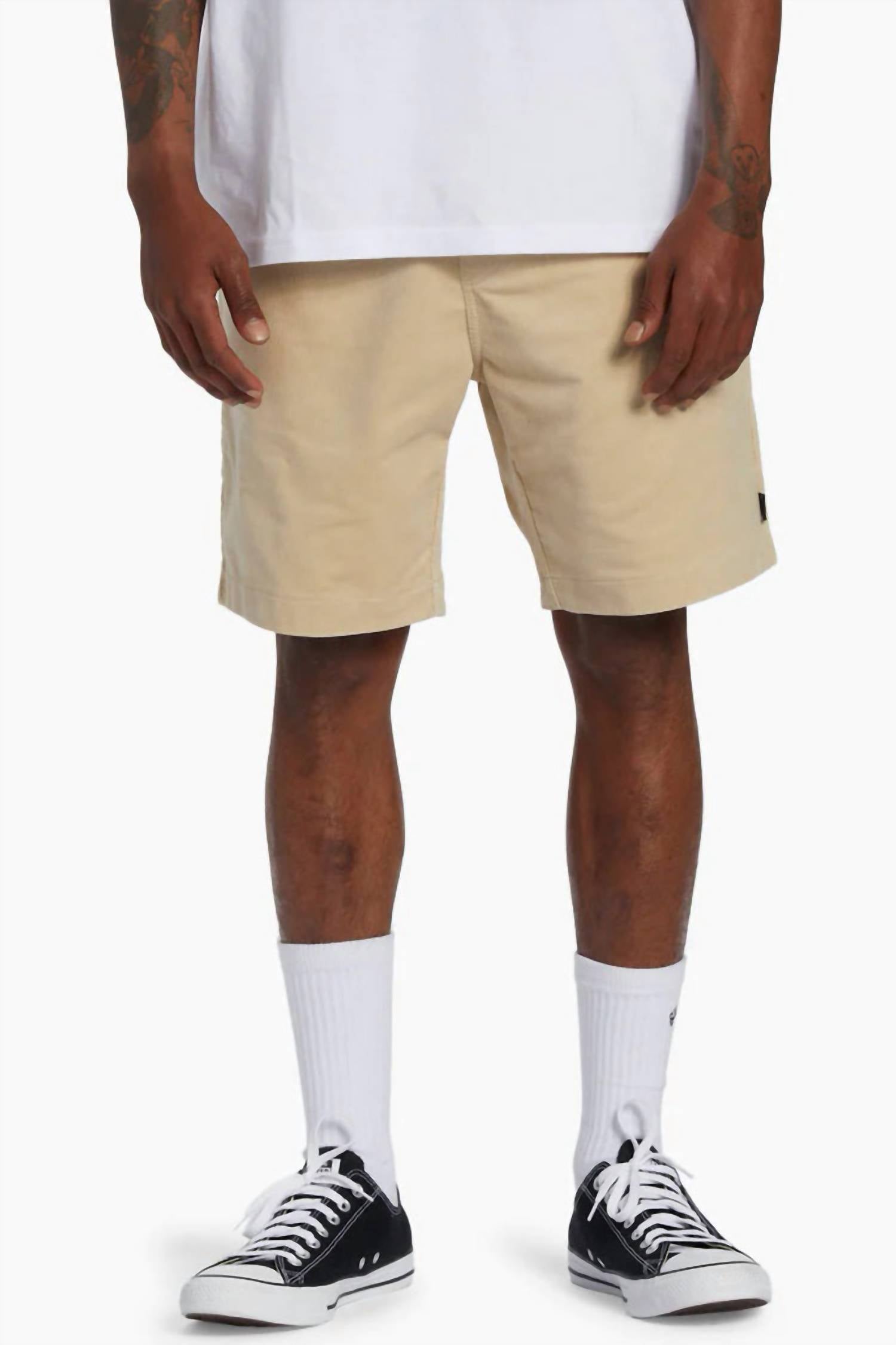 Billabong Larry Layback Cord Shorts in chino - men's shorts