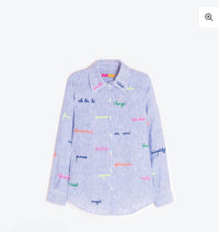 Vilagallo - 500 Rayas Lino Shirt