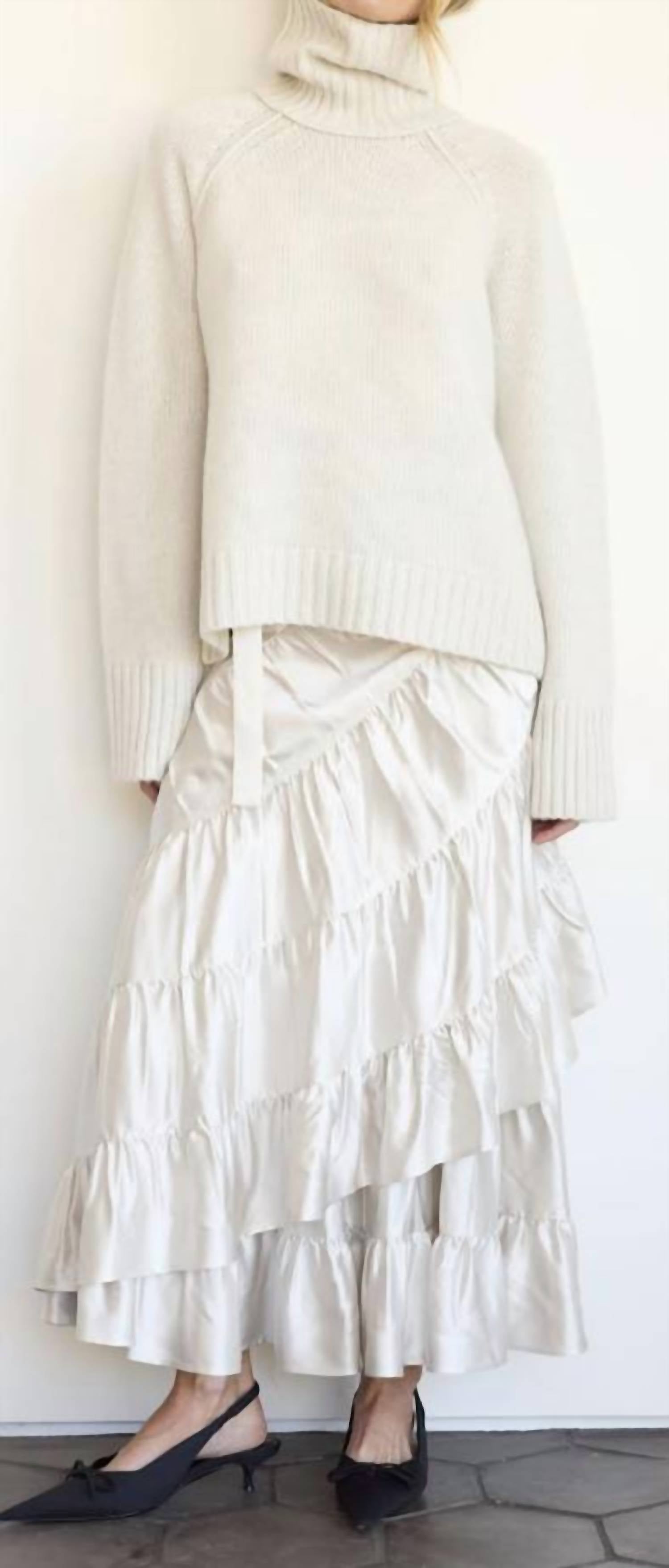 Brazeau Tricot - Chunky turtleneck Top