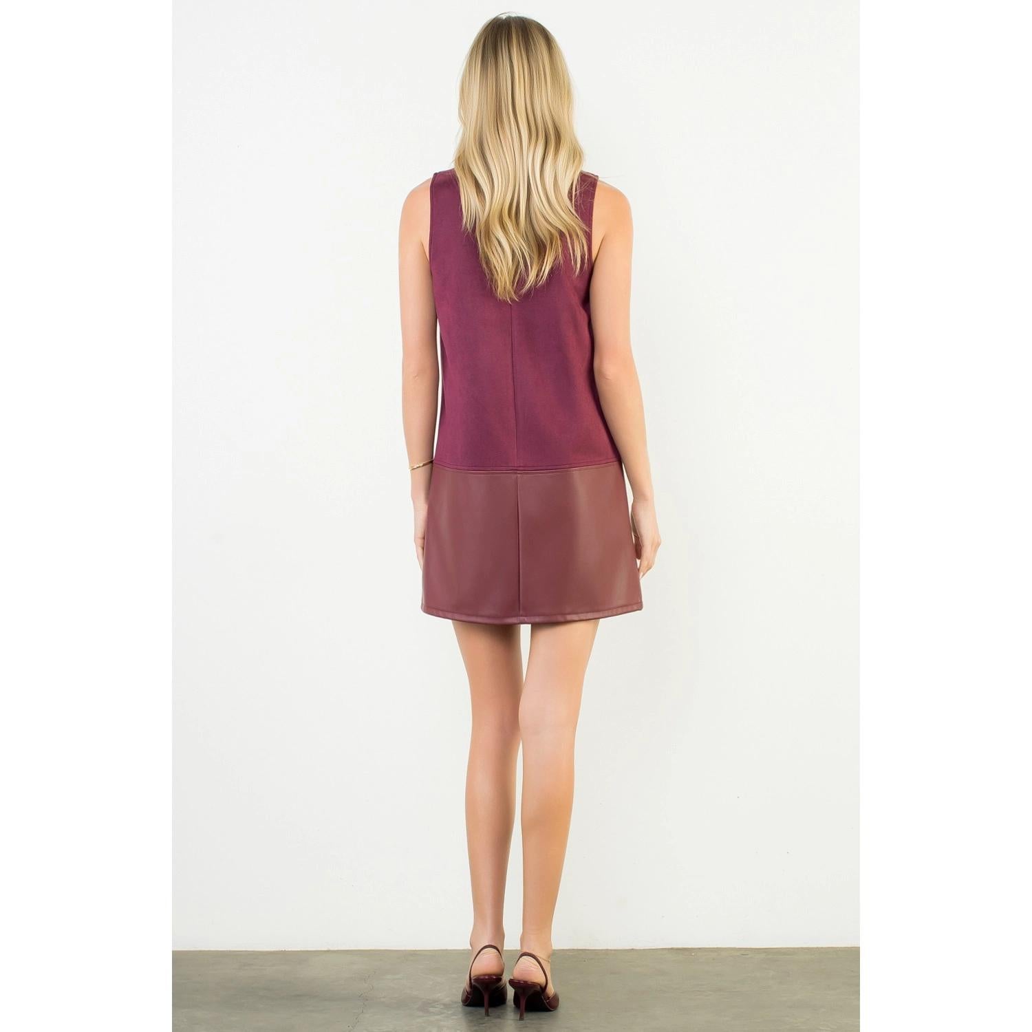 Thml - Leading Story Mixed Media Dress