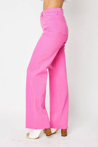Judy Blue - High Waist Garment Dyed 90's Straight Jeans