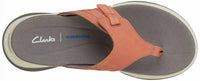 Clarks Women's Wave2.0 Sea Flat Sandal in peach combi - women's sandal - alternate view