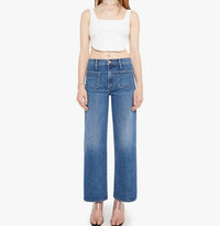 Mother - Patch Pocket Mid Rise Maven Ankle Jeans