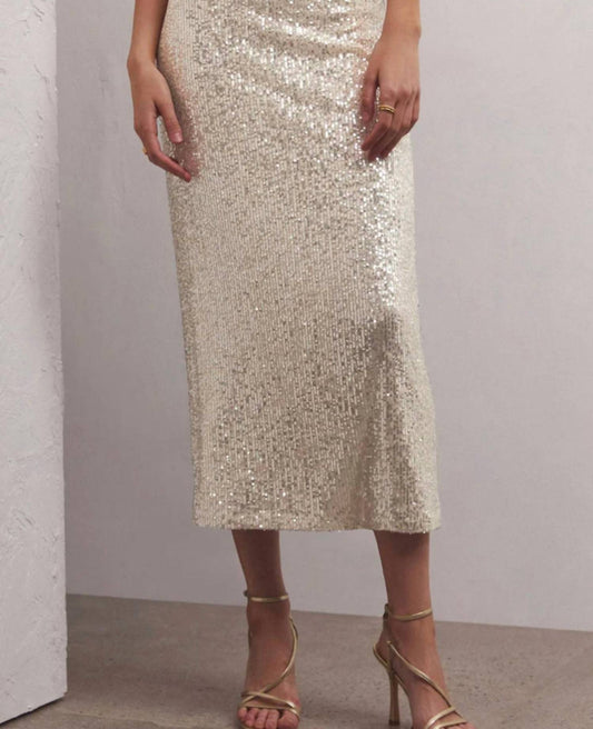 Saturn Sequin Skirt