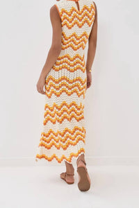 Escvdo - Huayna Crochet Maxi Dress