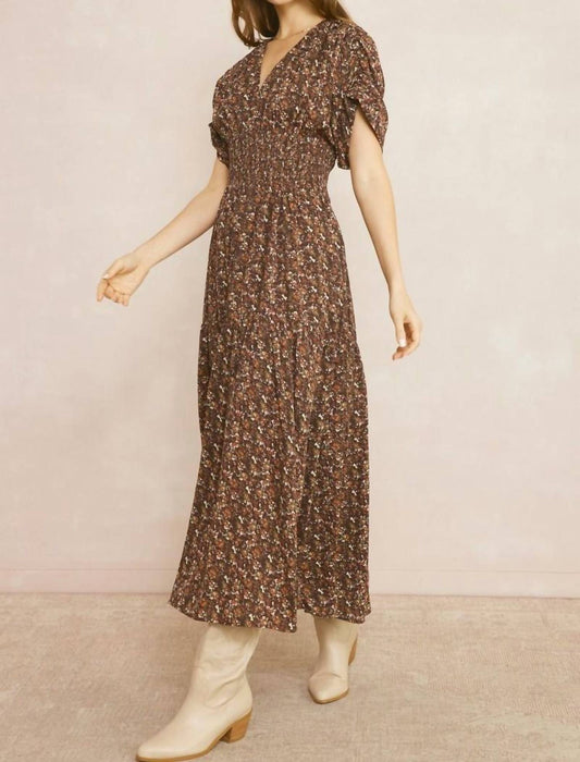 Entro - Floral Maxi Dress