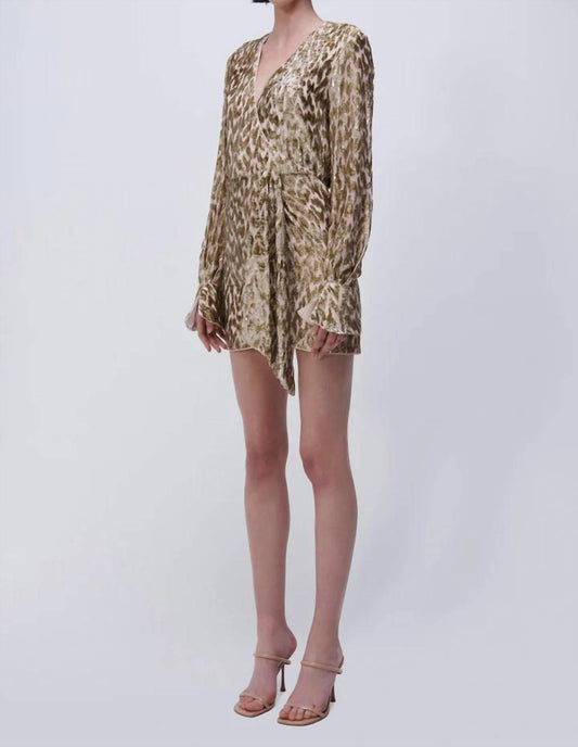 Simkhai - Camryn Metallic Mini Dress