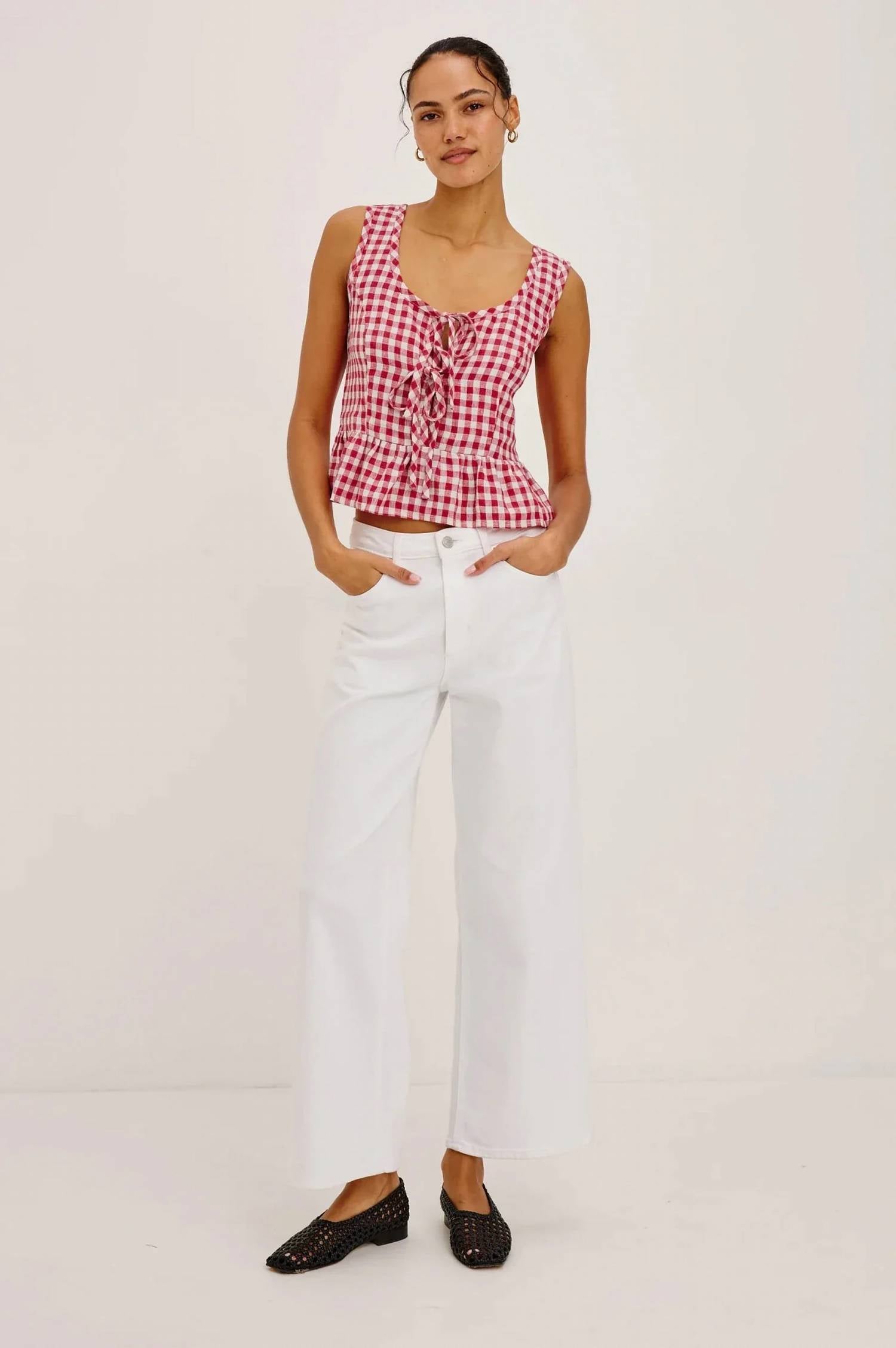Rails - Jonah Peplum Top