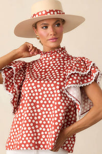 Prosperina - Blair Ruffle Top