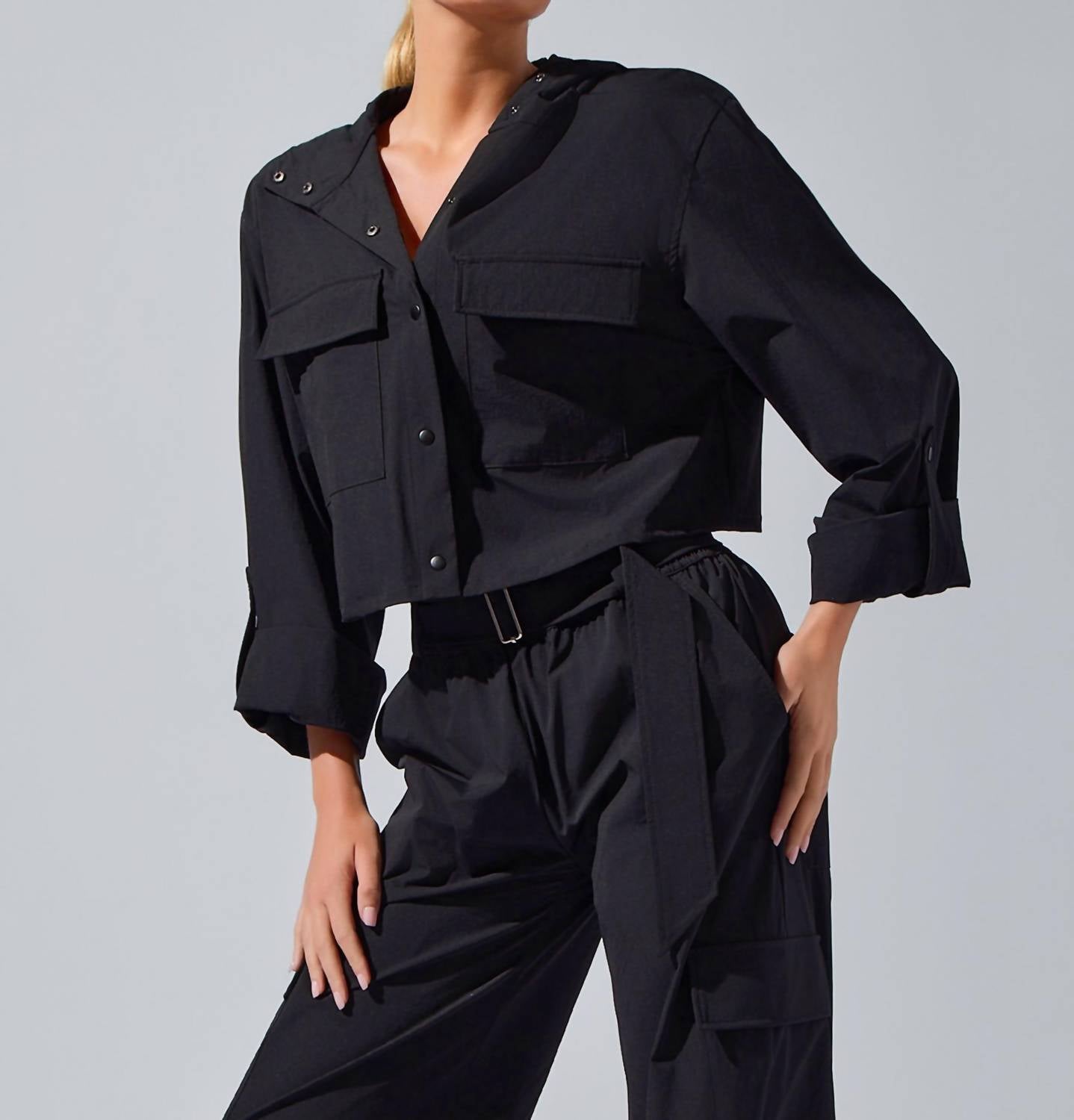 Heroine Sport - Ava Cropped Lightweight Performance Jacket