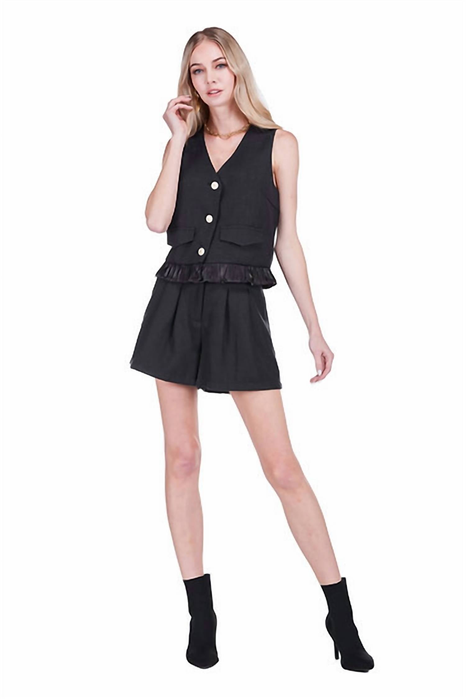 Joy Joy - Andrea Ruffle Top