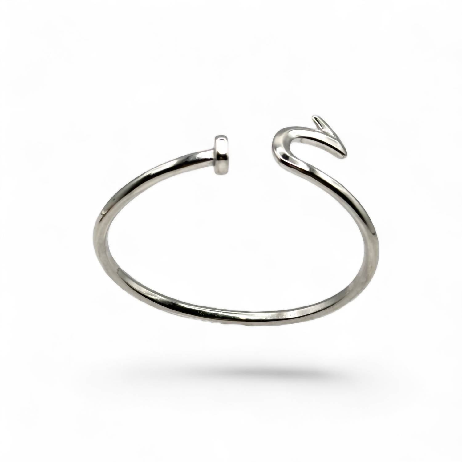 Jagged Halo Jewelry - Women's Nailed It Nail Cuff Bangle
