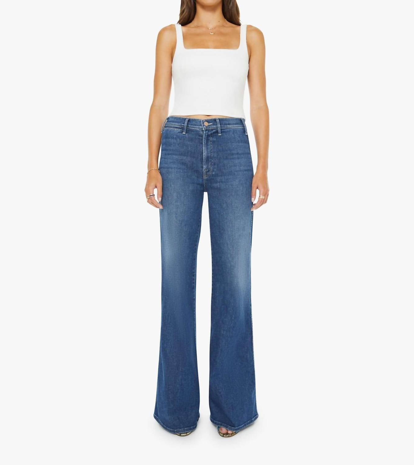 Mother - Pipeline Hustler Roller Sneak Jeans