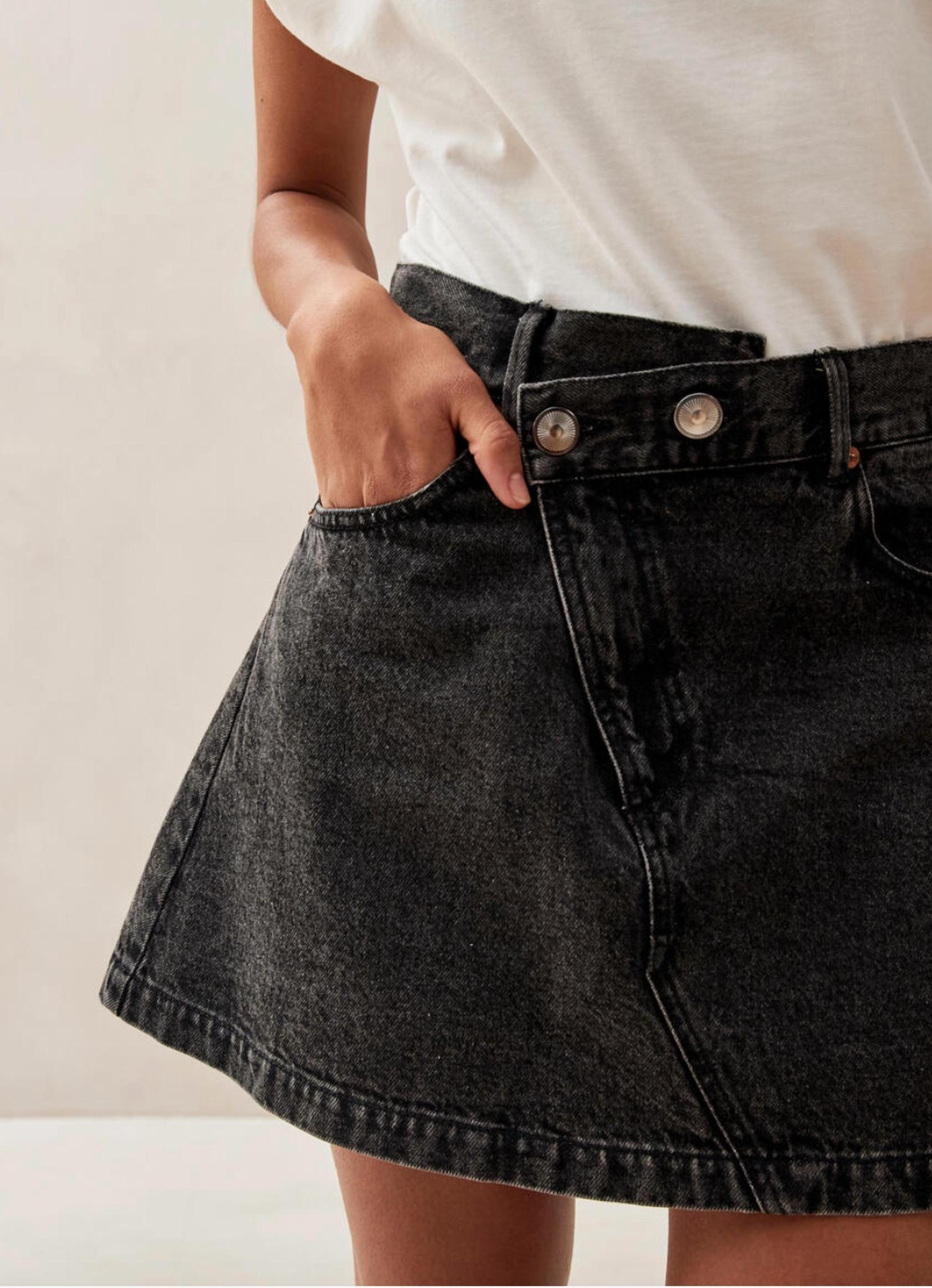 Alohas - Boston Denim Skirt