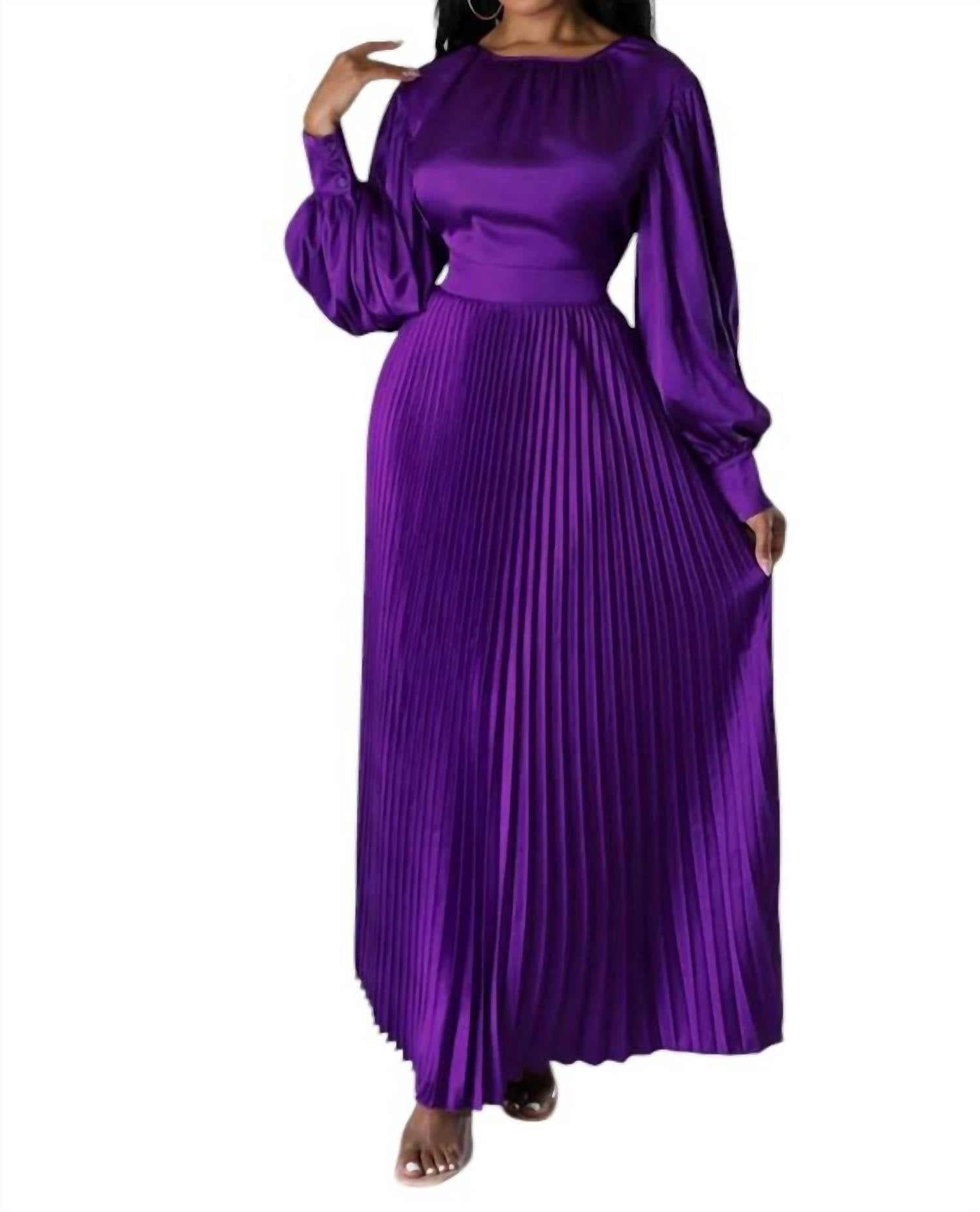 Highlight - Pleated Dress