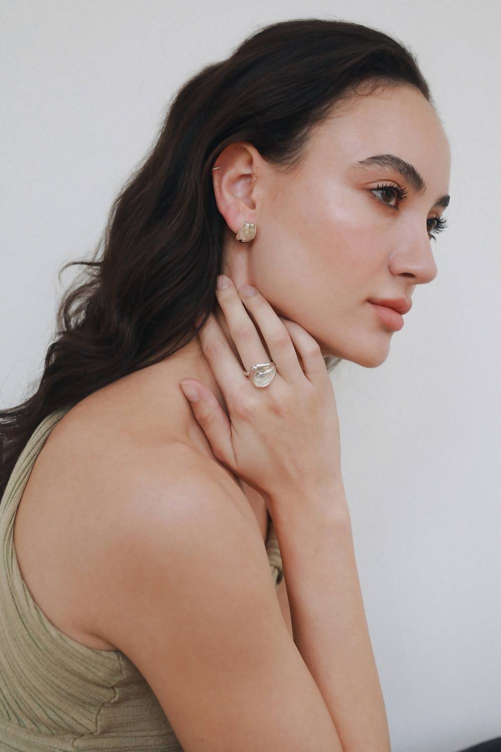Odette New York - Women's Folded Heart Ring